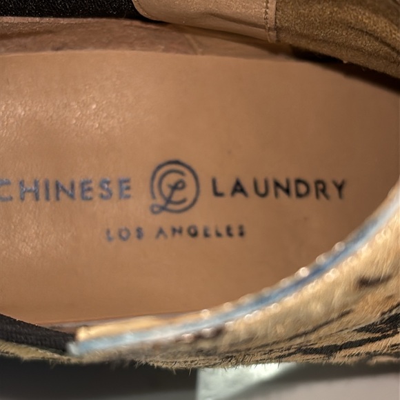 Chinese Laundry Faux Cow Hide Finn Ankle Bootie - Picture 8 of 8